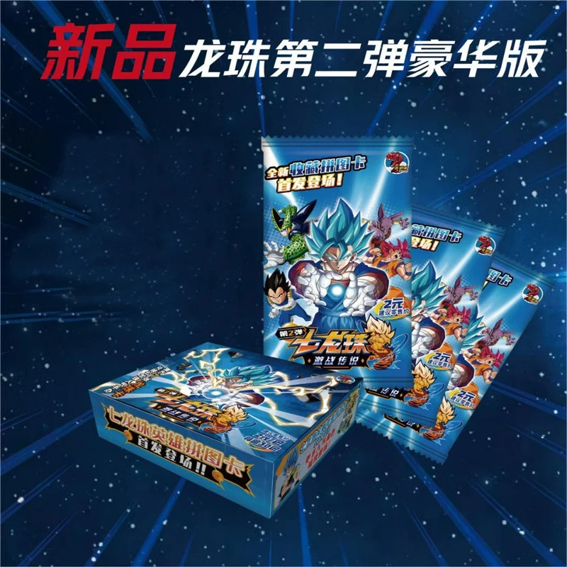 Kawaii коллекция японского Аниме Драконий жемчуг Редкие карты коробка Детские игрушки для детей подарок на день рождения игра