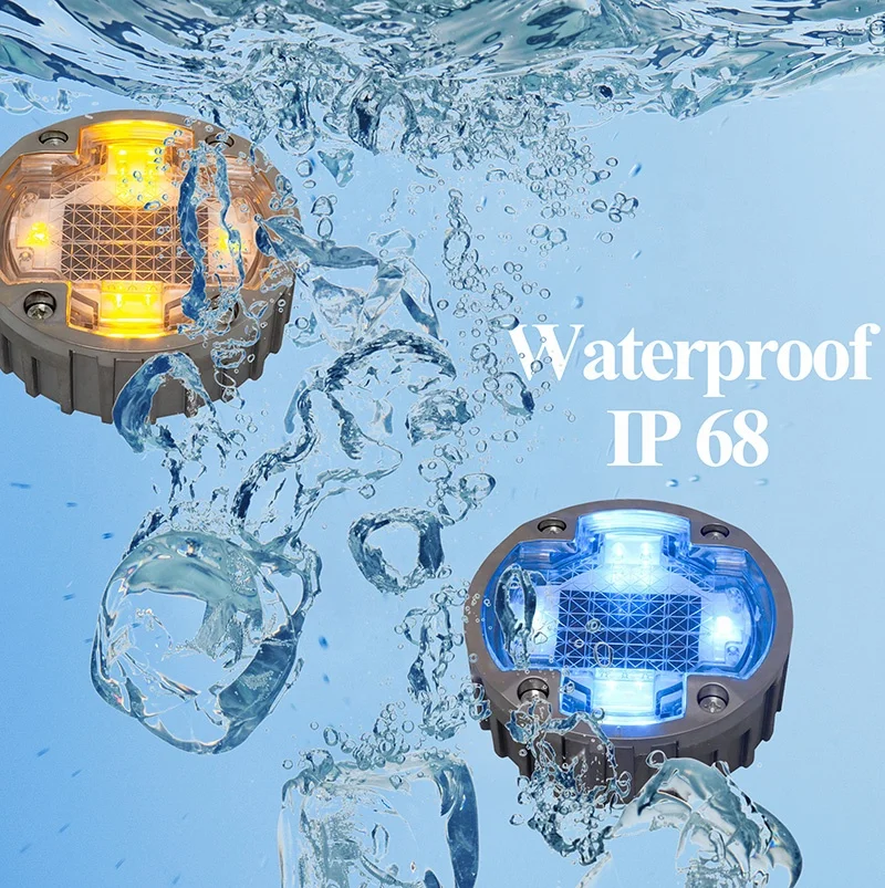 В-проезжей части предупредительный световой сигнал irwl Встроенный смарт-«Зебра» подземный похоронен со светодиодной подсветкой пешеходных дорожек светофор