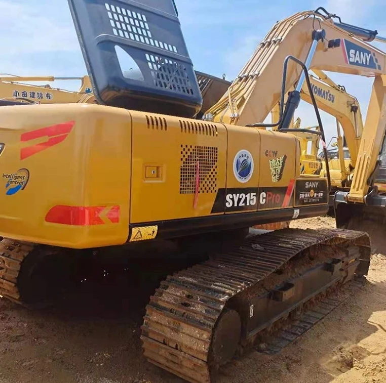 Used High Quality Sy215c Cheap Price 20 Ton Digger Machinery Crawler Excavator