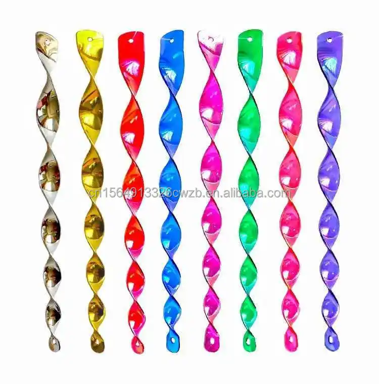 9 Spirales Réfléchissantes Anti-oiseaux - 30 Cm, Couleurs Variées - Pour Jardin, Verger, Balcon, éloignement Sans Danger