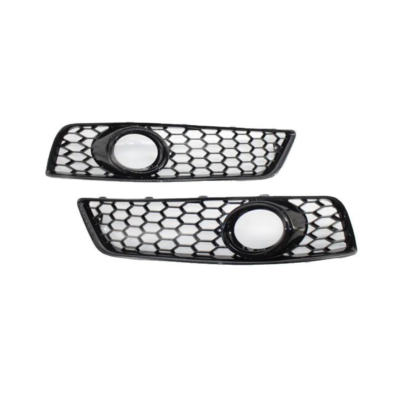 Fog Lamp Grill for Audi A3 Front Sides Grill for Audi A3 ABS Fog Honeycomb Grill 2007 2008 2009 2010 2011 2012