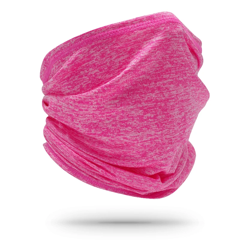 Customised Logo Sublimation Outdoor Neck Gaitor Satin Face Mask Head Scarf Bandanas Men s Tube Bandana Neck Gaiter with Ear Loop