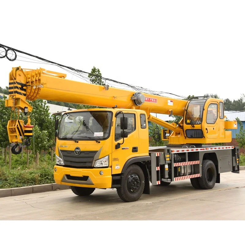 China Manufacturer 34 m 12 Ton Mobile Truck Crane Hydraulic Arm Crane for Trucks