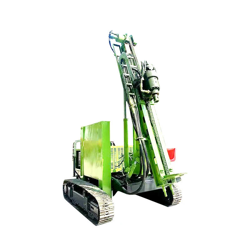 Automatic Hydraulic Impact Pile Driver Machine for Steel Sheet Piling in Construction Sites