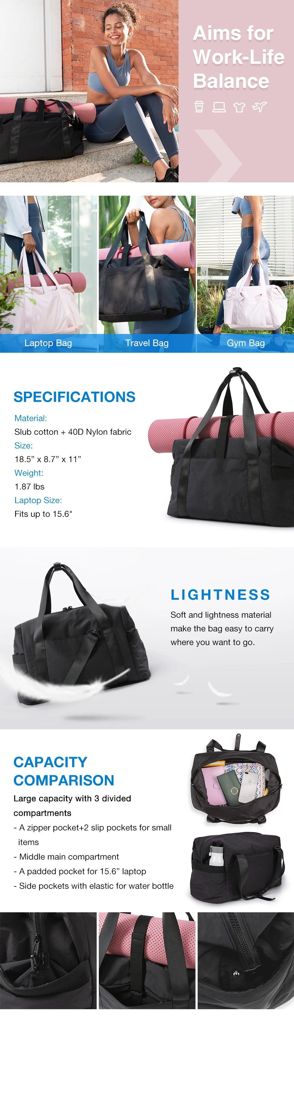 Custom logo women's waterproof handbag foldable travel duffle bags unisex large capacity luggage men's travel bag