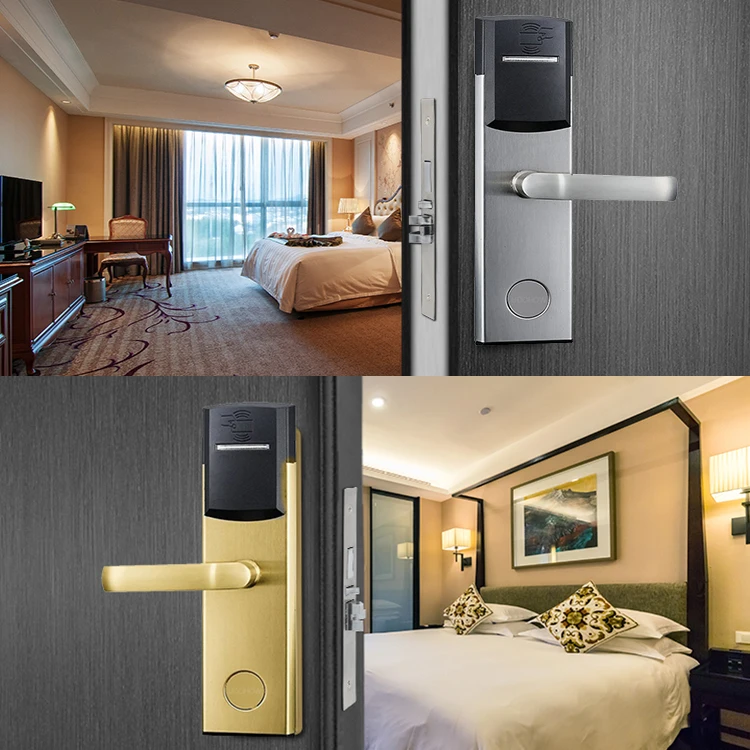 E102 T57 Card Hotel Door Lock - Smart, Secure, and Convenient