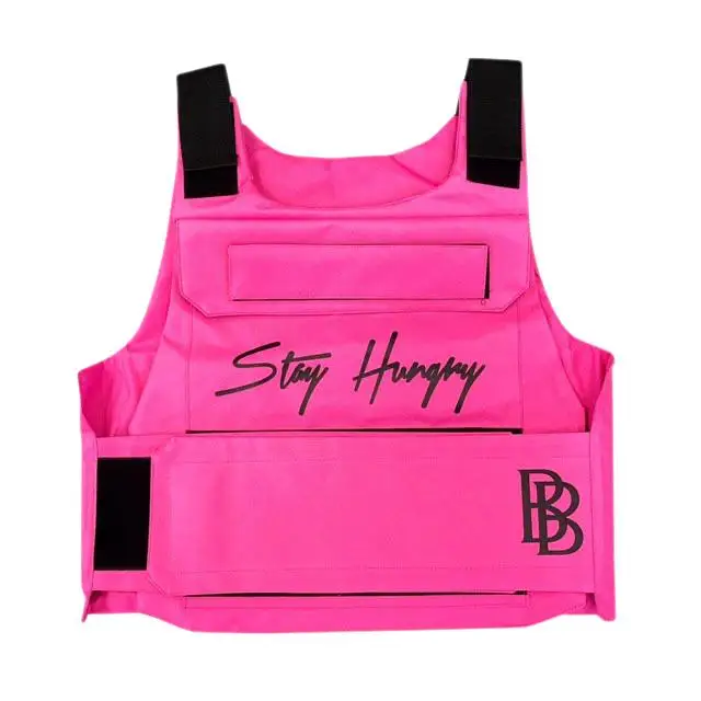 Pink Vest Tactical Vest Carrier Plates Waterproof 600D Polyester Tactical  Carrier