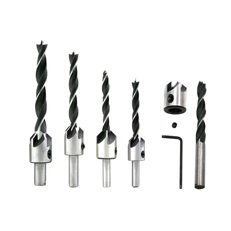 Lot De 10 Fraises En Bout ASNOMY HSS - 2 à 12 Mm - Pour Perceuse, CNC, Bois, Métal Et Aluminium