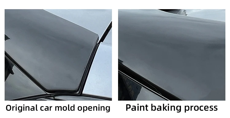 Car Rear Roof Wing Spoiler ABS Carbon Fiber Rear Trunk Spoilers For BYD ATTO 3 Atto3 Yuan Plus Accessory supplier
