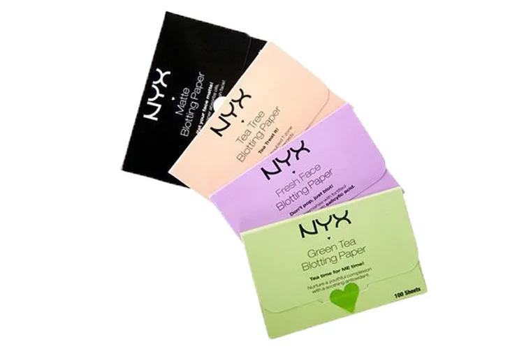 nyx tea tree blotting paper