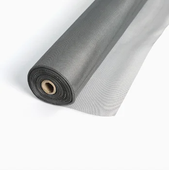 18*16 14*14 Black Grey Fiberglass Window Screens for Sliding Windows and Home Doors Made With Durable Fiberglass Yarn