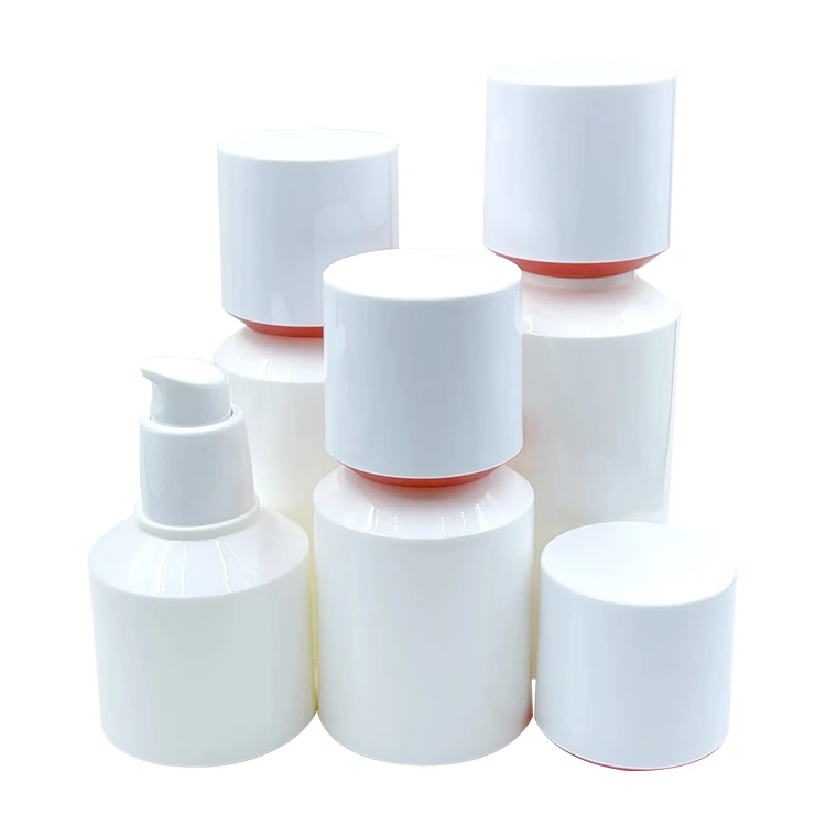 30 ml 50 ml 80 ml 100 ml emulsion press airless bottle lotion packaging bottle diagonal shoulder bottle