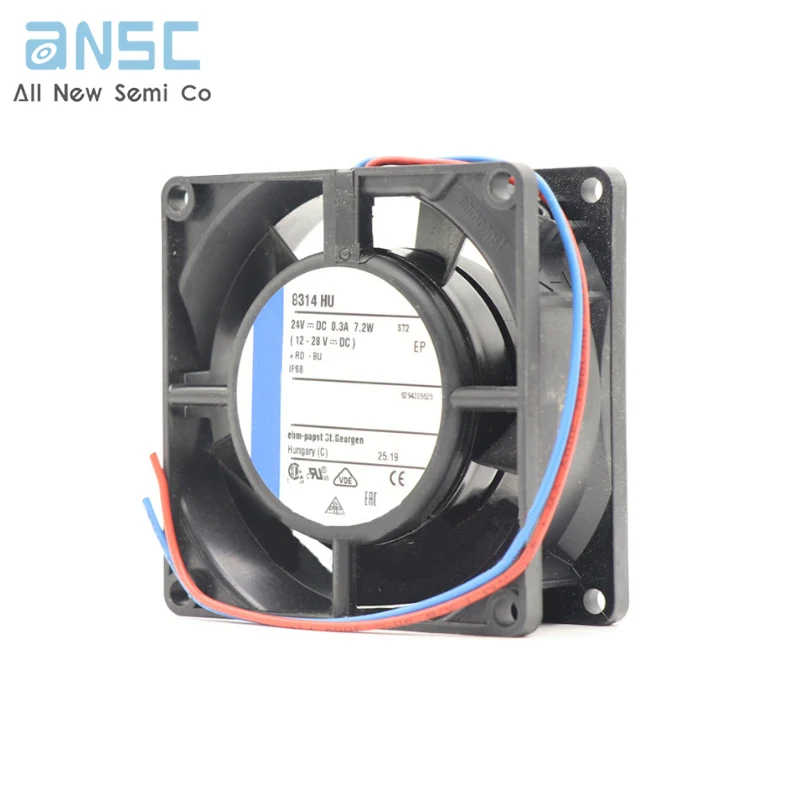 Original Axial fan 8314HU 8032 24V 6W Converter cooling fan