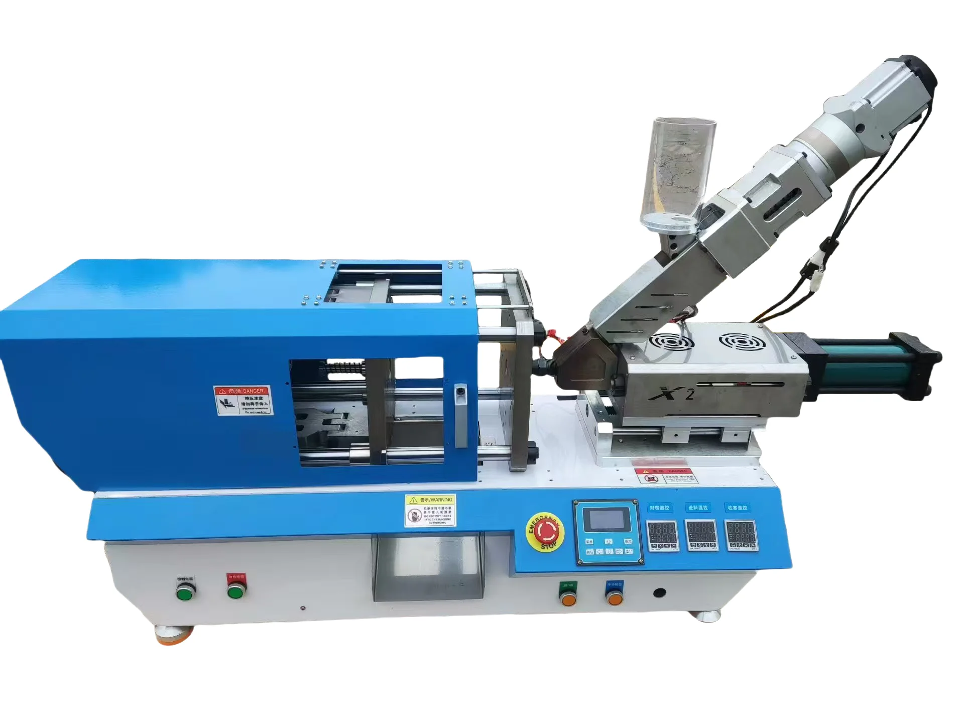 Mini Desktop Injection Molding Machine 50g Micro Small Products Injection Molding 15T Tonnes Electric Horizontal Plastic