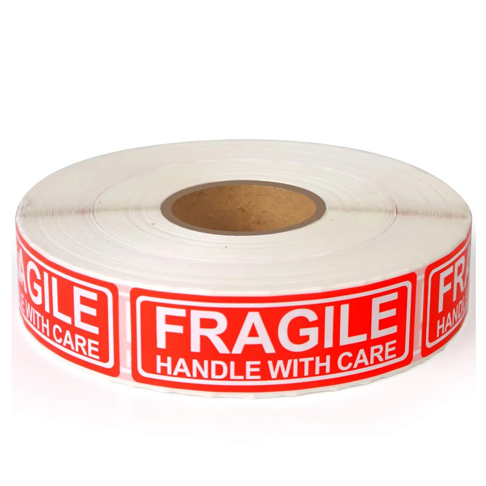 Fragile Sticker Handle With Care Shipping Labels Self Adhesive Stickers 1000 1 X 3 Fragile Handle With Care Buy Fragile Stickers Shipping Self Adhesive Labels Fragile Handle With Care Product On Alibaba Com