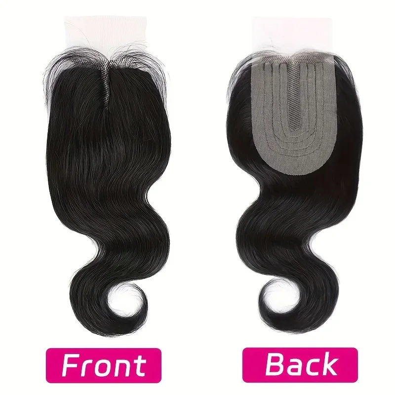 Body Wave Menselijk Haar Lace Closure T Part Wig Closure Braziliaans Remy Haar_voghion.com