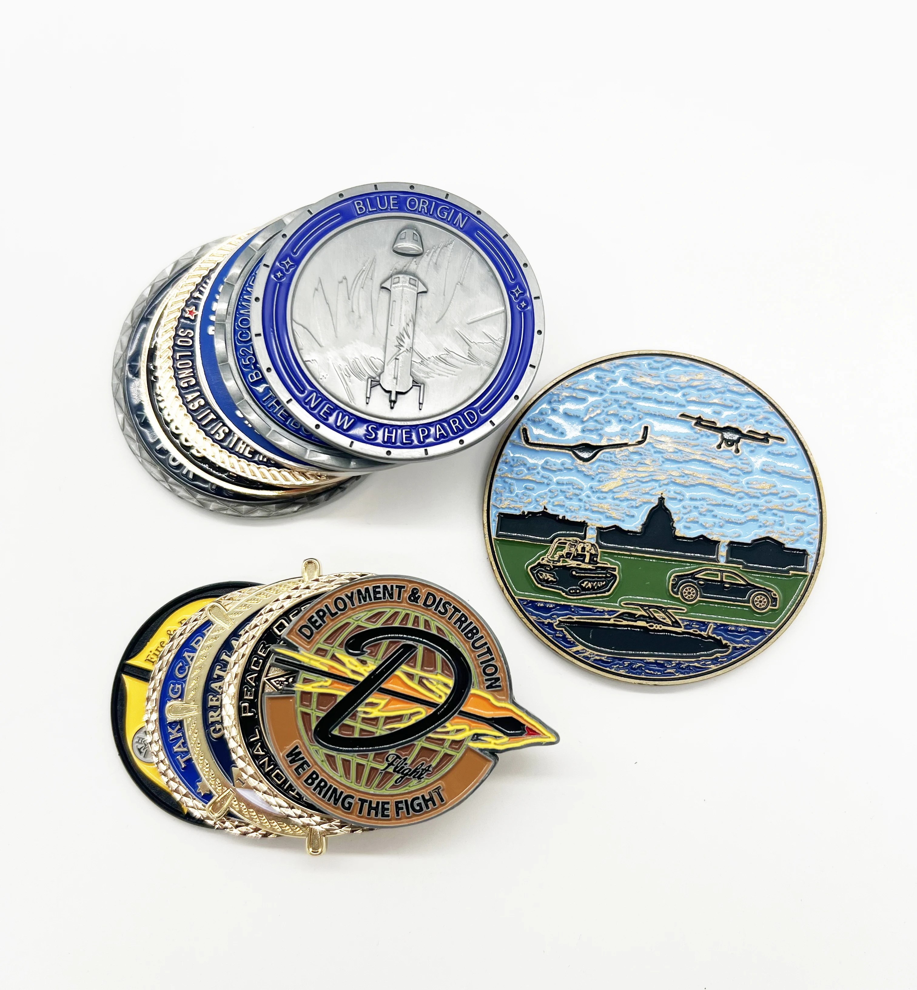 制造商定制设计促销新纪念品金属硬币欧元硬币Tik Tok硬币供应商