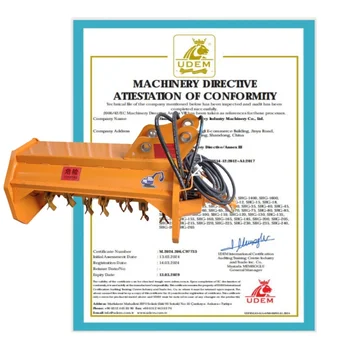 Promotion!! Factory price High Quality Hydraulic Grass mover for Excavator All Size All Model