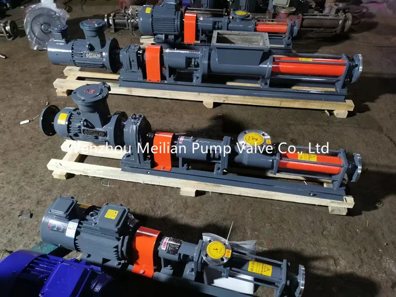 Netzsch Nemo Single Progressing Cavity Pump With Gear Reducer Long-life ...