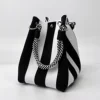 Black and White Vertical Stripes