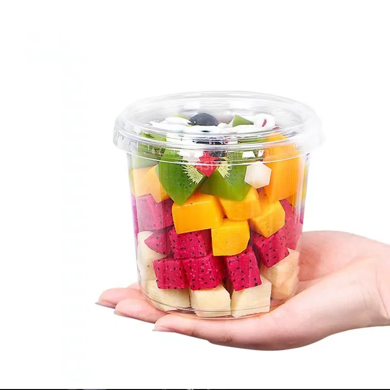 Custom Disposable Food Grade Plastic Pet Cold Drinking Cups Eco