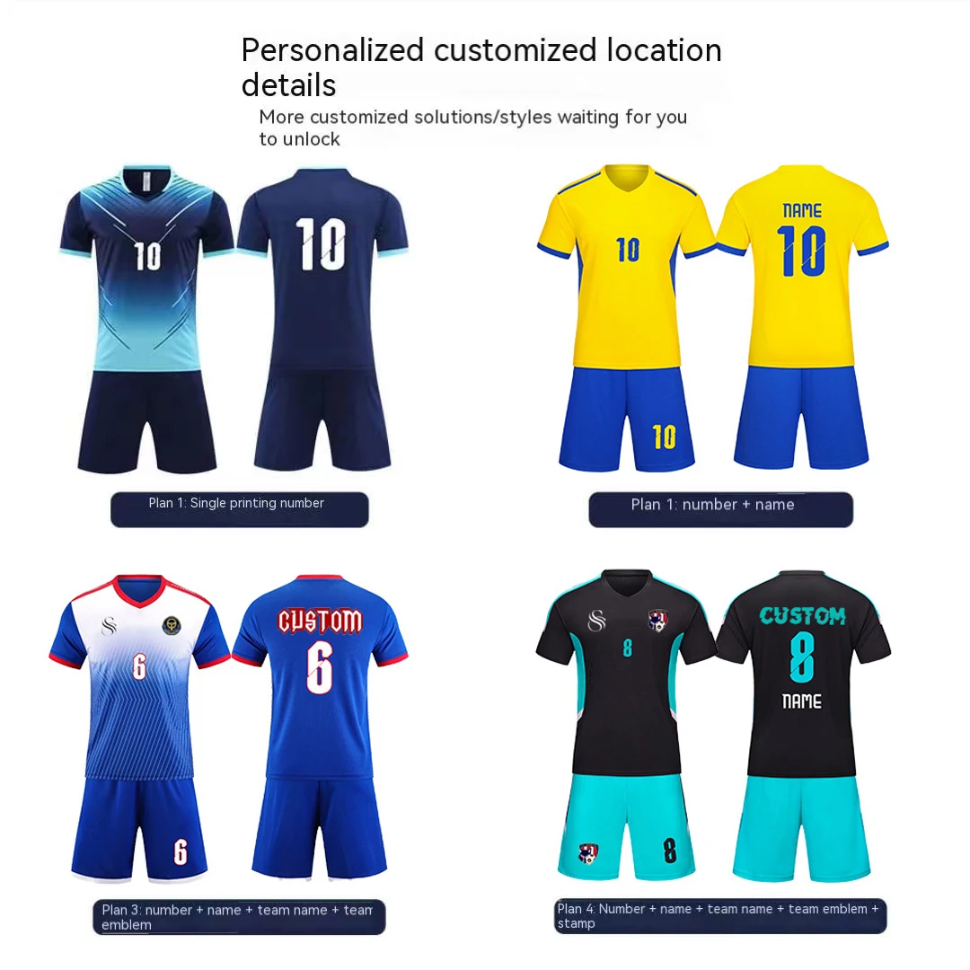 High Quality Thailand Quality Vintage Football Wear Custom Soccer