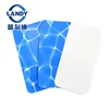 Revêtement de piscine motif eau bleue
