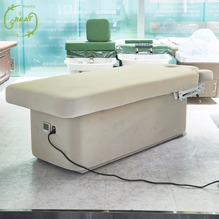 Facial Spa Massage Table Chair Electric Portable Facial Chair Treatment