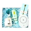 Blue+Heating cup with spoon+flower+umbrella