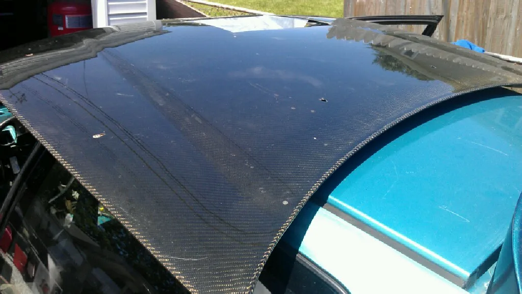 Carbon Fiber Front Engine Cover Hood For Honda Civic Eg 1992