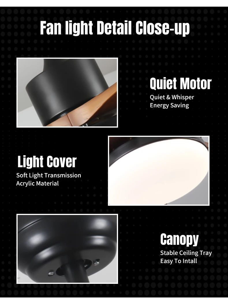 Fans Lamps Decorative Ceiling Fan Price Electric Bedroom Living Room Powered White Exhaust Ceiling Fan Price