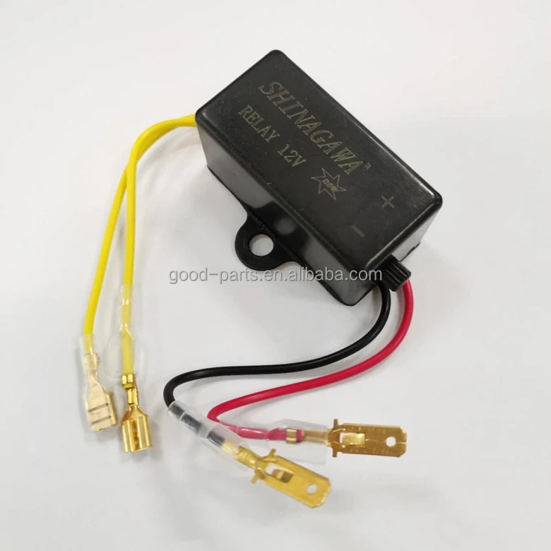 WANOU Универсальный Shinagawa МОТОЦИКЛ ABS 12 В Horn регулируемое реле стартера