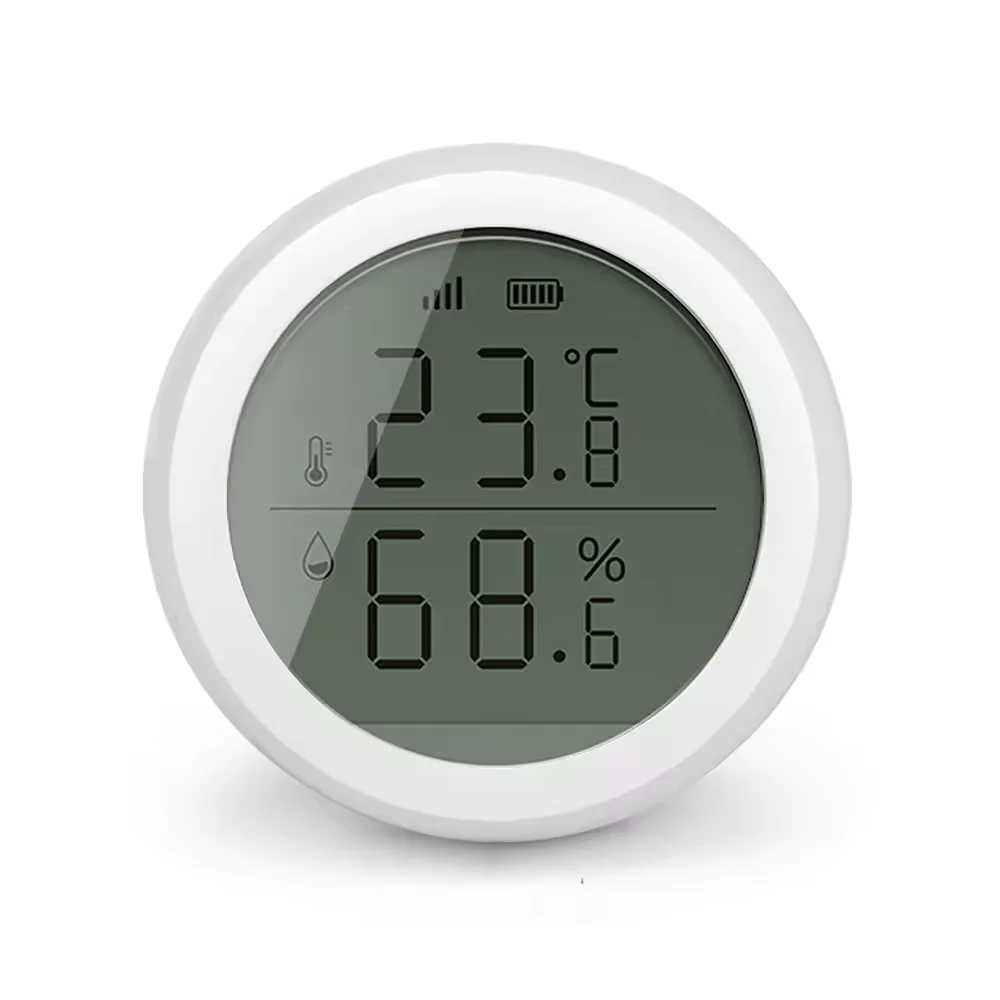 Smart Home Zigbee Tuya Smart Temperature and Humidity Sensor LCD Display Wireless Intelligent Tuya Thermostats Zigbee Detector