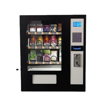 Small Beverage and Snack Desktop Vending Machine with Good Container Desktop Mini Vending Machine