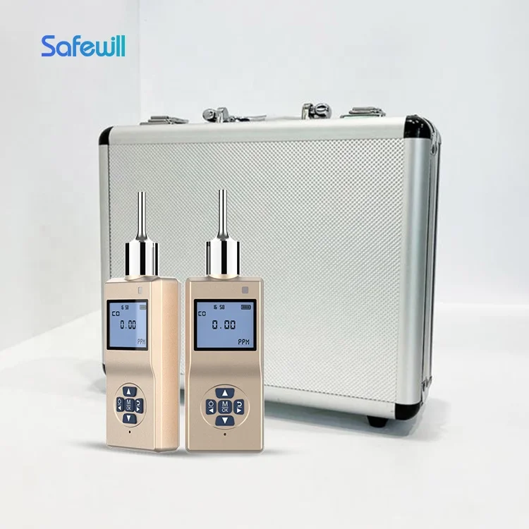 Portable Single Gas Detector for N3 NH3 O3 Handheld Nitrogen Purity Tester with Pump Suction Low Price Gas Leak Detector