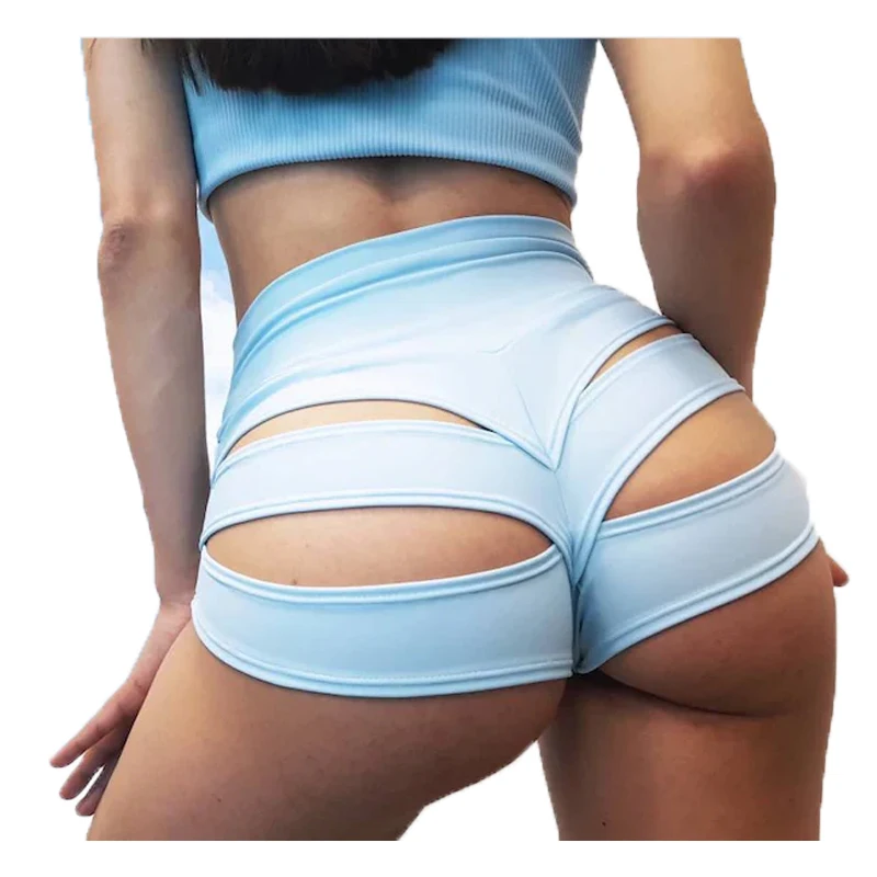 Ailangke Custom Design Pattern Nylon Pole Dance Shorts For Edm Fastive