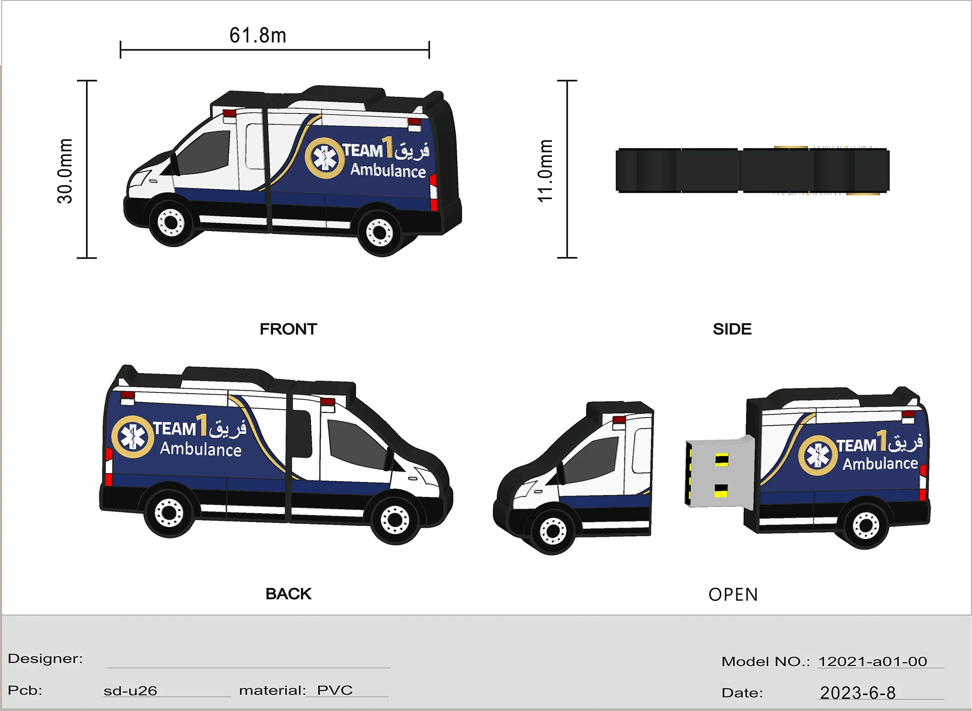Custom 3D Cle USB Pendrive Silicon PVC USB Flash Drive Memoria USB 4GB 8GB 16GB 32GB Personalized Soft Rubber Memory Stick