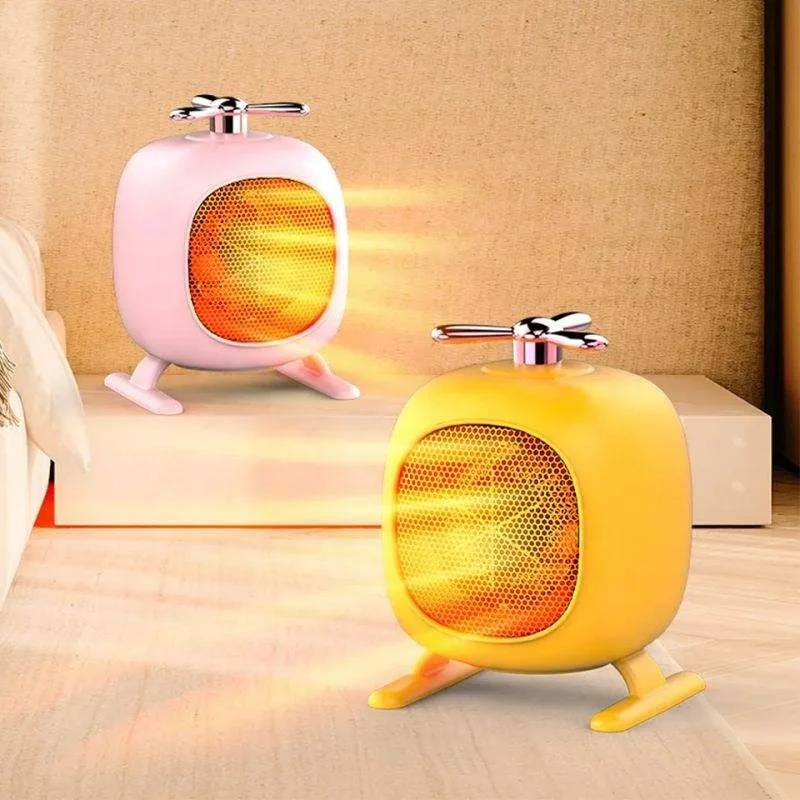New Mini Home Heater Small Electric Heater Fast Warming Hot air Blower Household Power Saving Desktop Heater 5