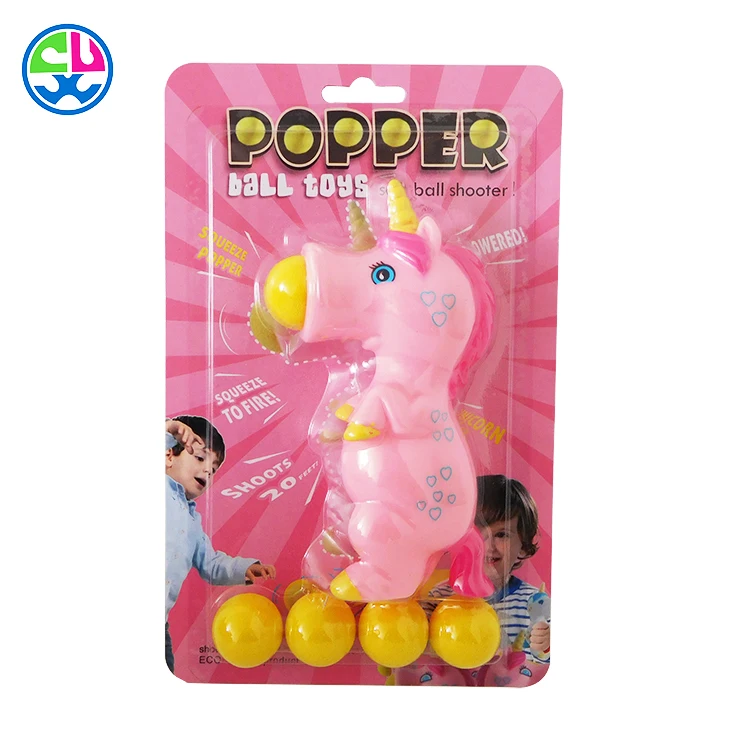 unicorn popper toy