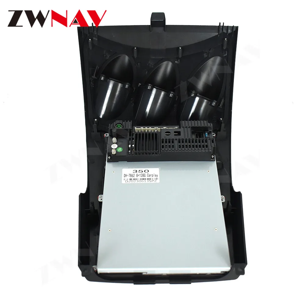 ZWNAV Vertical Touch Screen Android 12 Car DVD Player GPS Navigation With Carplay Stereo Radio for Nissan 350Z Car Video Player