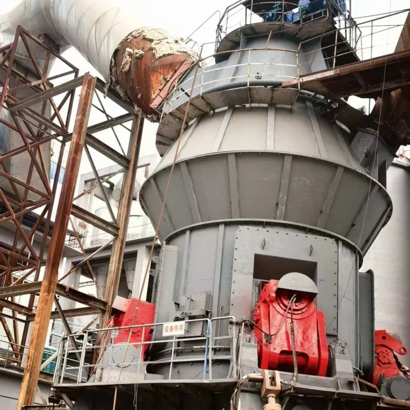 Used Cement Production Plant with Vertical Roller Mill HRM 3700S and AC Motor High Efficiency Cement Equipment