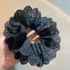 Two-layer black lace style, 18cm