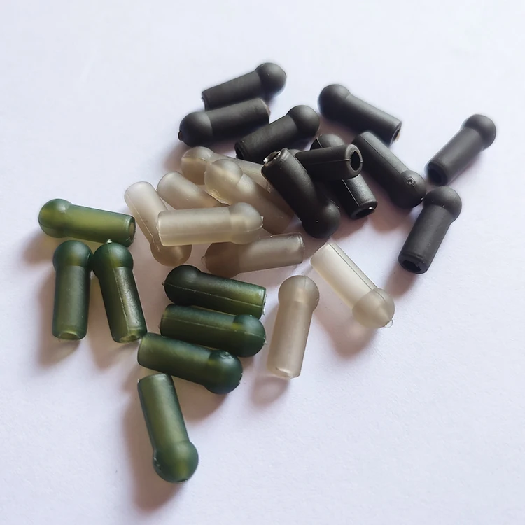 Alpha Soft Rubber Buffer Beads Swivel Helicopter Chod Tube Rubber Terminal Rigs Fishing Accessories
