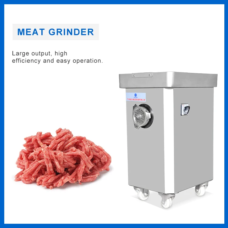 Industrial frozen meat mixer and grinder price commercial meat grinder with low price