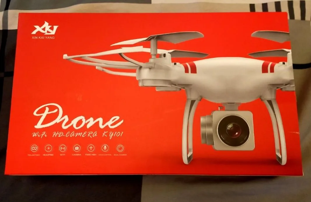 KY101 Mini Drone - 4K WIFI RC Quadcopter for Beginners