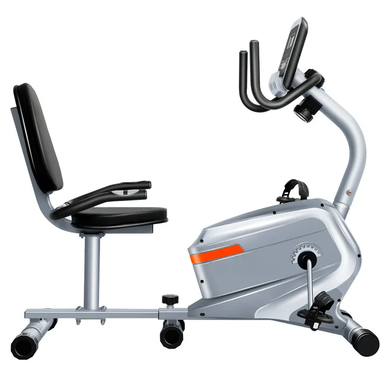 magnetic recumbent bike horizontal exercise bike with high