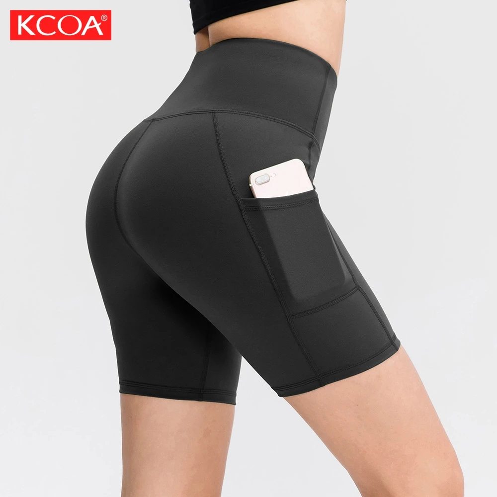 High Quality Girls Activewear Yoga Shorts Soft High Waisted Biker Booty Leggings Yoga Shorts