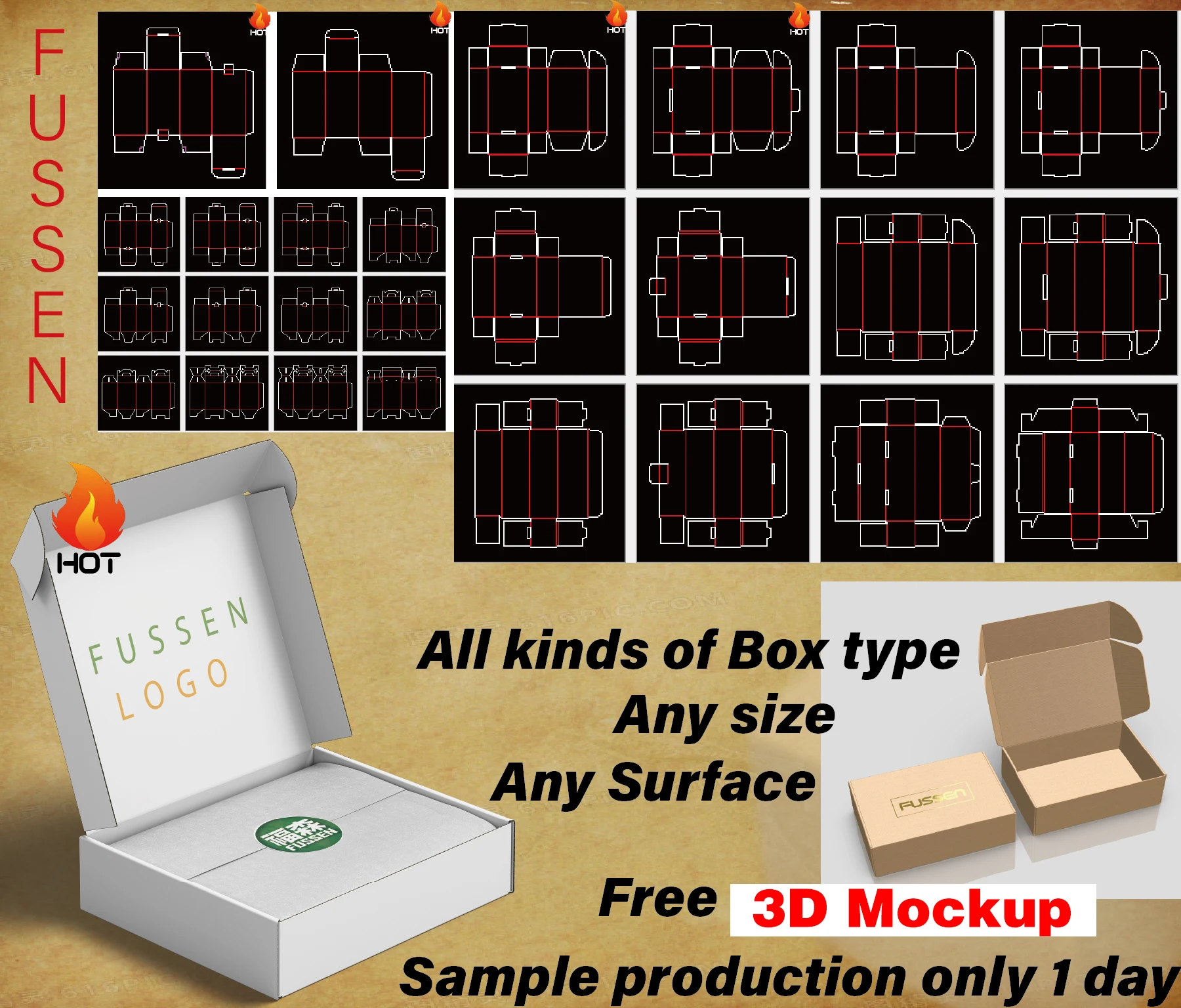product new high quality custom own brand recycled materials eco friendly corrugated cardboard logo clothing shoes package kraft mailer-3