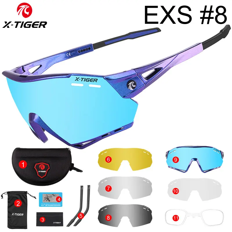 X-TIGER Polarized Cycling Glasses Outdoor Cycling