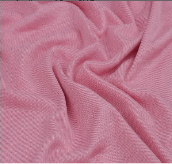 Popular 92% Rayon 8% Spandex Soft Elastic Knitting Single Jersey 4 Way Stretch Fabric for Underwear and T-shirts